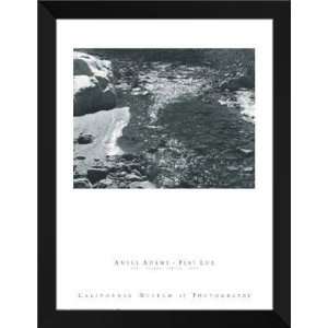 Ansel Adams FRAMED Art 28x36 Deep Canyon Stream, 1966