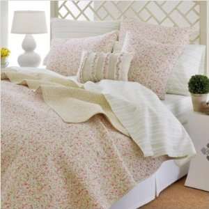   Laura Ashley Sophie Pink Quilt Collection Size King