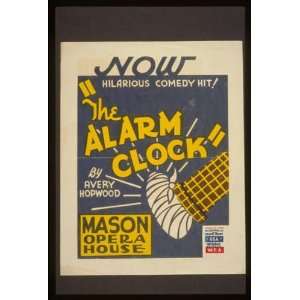    WPA Poster The alarm clock by Avery Hopwood