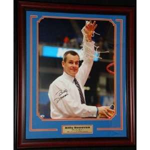  Autographed Billy Donovan Picture   framed 16x20 