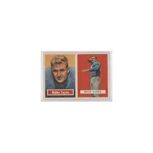  1957 Topps #32   Bobby Layne Sports Collectibles
