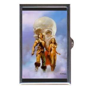 BORIS VALLEJO BABE DUDE SKULL Coin, Mint or Pill Box Made in USA