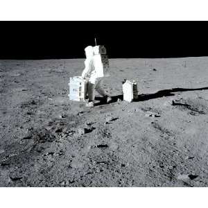  Apollo 11 Buzz Aldrin Lunar Experiments 8x10 Silver Halide 