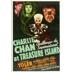  Charlie Chan at Treasure Island Movie Poster (11 x 17 