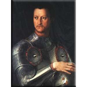  Cosimo I de Medici in Armour 12x16 Streched Canvas Art by 