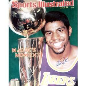 Magic Johnson Autographed Sports Illustrated Cover 05/26/80