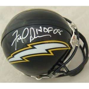 Fred Dean Autographed/Hand Signed San Diego Chargers mini helmet with 