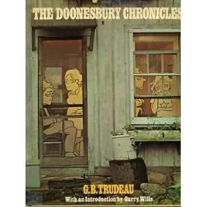  Garry GB Trudeau Doonesbury Chronicles Rare Signed Book 