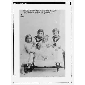  Photo Princess Gustaf Adolf   Sigvard and Bertil and 