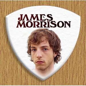 James Morrison 5 X Bass Guitar Picks Both Sides Printed