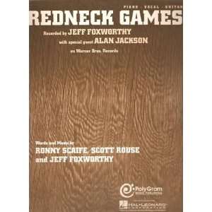    Sheet Music Redneck Games Jeff Foxworthy 131 