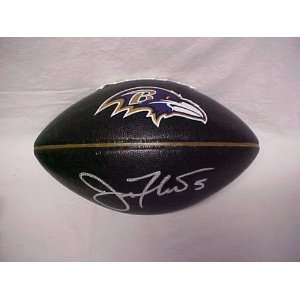 Joe Flacco Autographed Baltimore Ravens Full Size Signature Series 