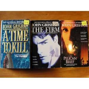  Lot of 3 John Grisham Paperbacks A Time To Kill, The Firm 