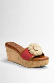 COACH JAZMIN WEDGE SANDAL  