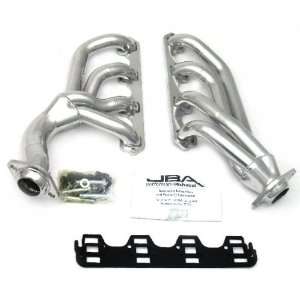 JBA Headers for 65 73 MUSTANG 351W CABLE CLUTCH Silver Ceramic Coating 