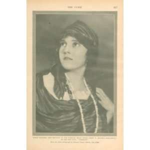  1920 Print Actress Madge Kennedy 