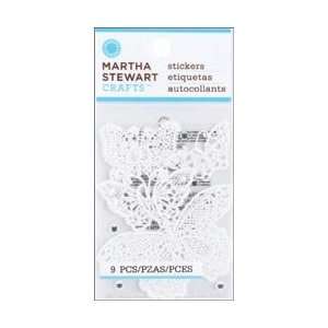 Martha Stewart Doily Lace Butterflies 9/Pkg; 3 Items/Order