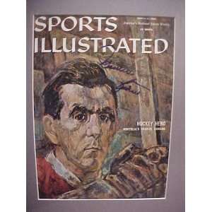 Maurice Richard Autographed Signed March 21 1960 Sports Illustrated 