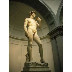  Michelangelos Statue of David, Florence, Tuscany, Italy 