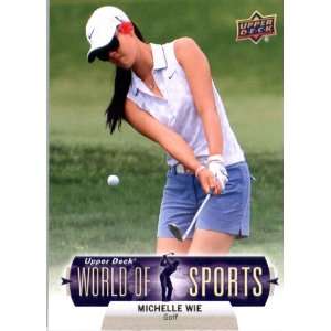   Michelle Wie   ENCASED Trading Card (ShortPrint)s Sports Collectibles