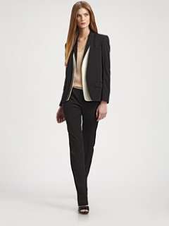 Reed Krakoff   Wool Jacket and Silk Vest Set