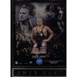 Owen Hart Plaque