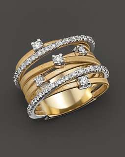 Marco Bicego Goa Collection 18 Kt. Gold and Diamond Ring   Rings 