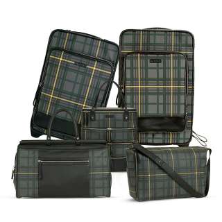 bodhi black plaid luggage bodhi s new line of stylish travel gear is 