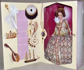 NIB Elizabethan Queen Barbie Doll Great Eras Collection  