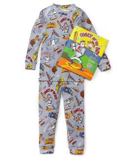 Books to Bed Toddler Boys Casey At the Bat Book and Pajama Set 