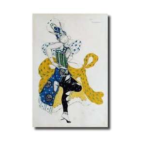 Sketch For The Ballet la Peri By Paul Dukas 18651935 1911 Giclee Print
