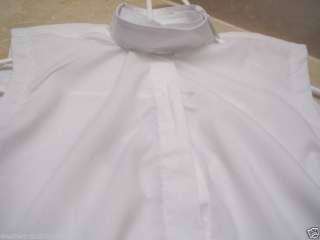 Ladies English Show Riding Blouse Hunt Shirt White 36  