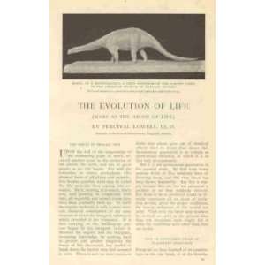  1908 Percival Lowell Mars Evolution of Life Everything 