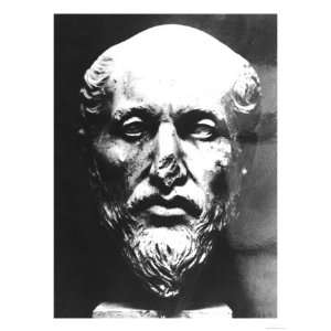  Head of Plotinus Premium Giclee Poster Print