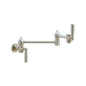 Blanco 440537 Closeout Wall Mounted Pot Filler Kitchen Faucet In Pol