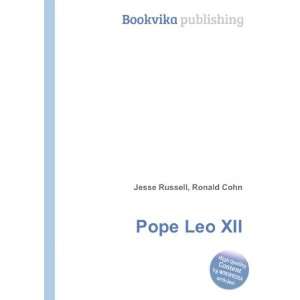  Pope Leo XII Ronald Cohn Jesse Russell Books