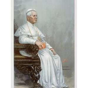  Portrait of Pope Pius X from English Periodical Vanity 