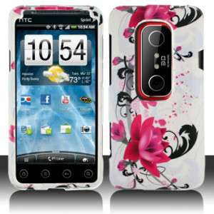 HTC EVO 3D/SHOOTER Faceplate Phone Cover Hard Case eRF  