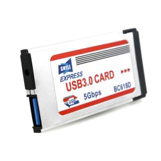 ExpressCard 34mm to USB 3.0 Adapter w/ External Power Port  