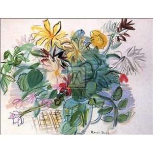    Bouquet des Fleurs by Raoul Dufy 28x22