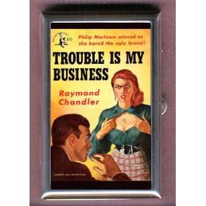 RAYMOND CHANDLER PHILIP MARLOWE PULP Coin, Mint or Pill Box Made in 