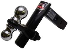 TRZ8SFP TRIMAX Razor Stainless Face 8 Adjustable Ball Mount Hitch 