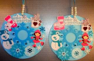   LARGE Ornament Picture Frames Holiday/Christmas Party Favors  