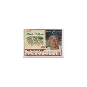  1962 Post #186   Richie Ashburn Sports Collectibles