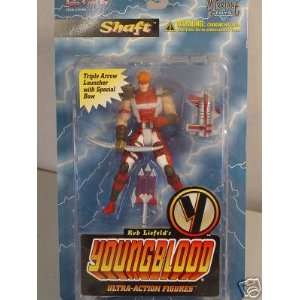 McFarlane   Rob Liefelds Youngblood   Series 1   Shaft ultra action 