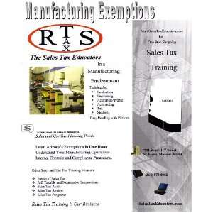  Manufacturing Exemptions (Arizona) Robert T. Smith Books