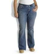 Levis 525 Perfect Waist Bootcut Jeans   Womens Plus