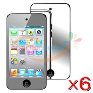 6X MIRROR LCD Screen Protector Film Cover Guard for APPLE iPod Touch 