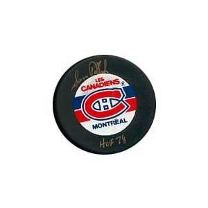 Sam Pollock (Deceased) Autographed Puck