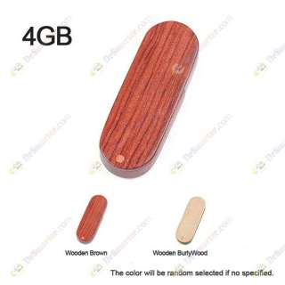 Wood Design USB 2.0 Jump Flash Memory Stick Drive 4GB  